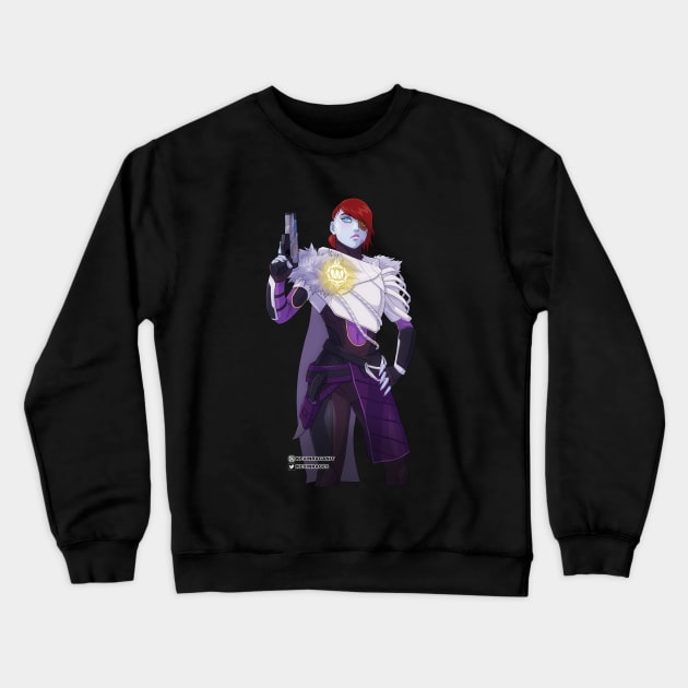 D2 Queen’s Wrath Crewneck Sweatshirt by fallerion